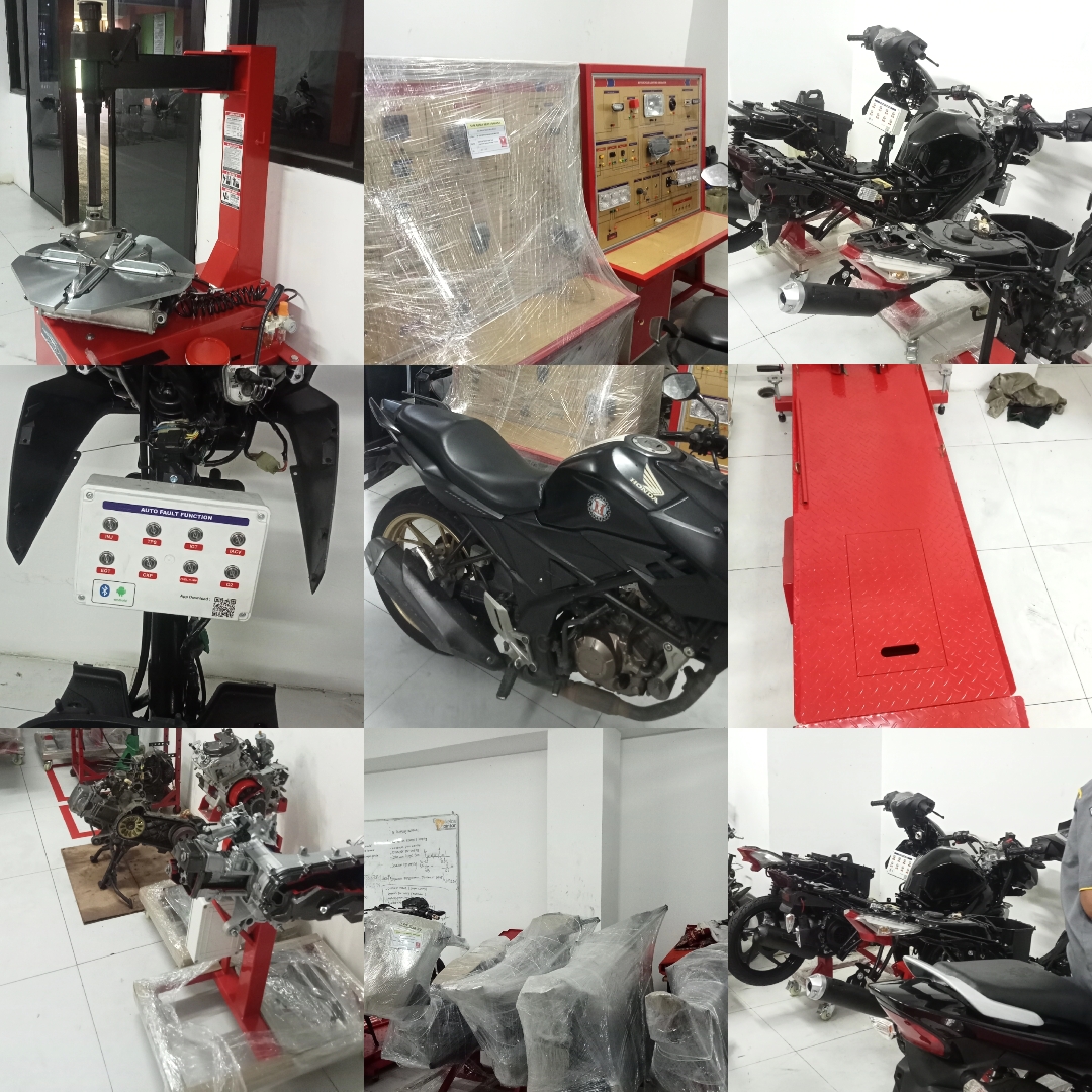 BANTUAN ALAT PRAKTIK JURUSAN TSM